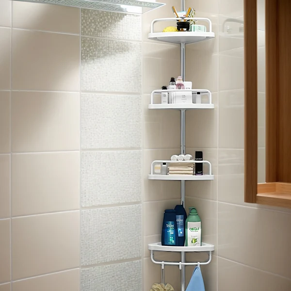 Estante Esquinero Para Baño AjustaFácil®