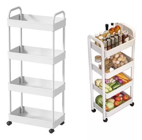 Carrito Organizador De 4 Niveles Para Cocina/baño