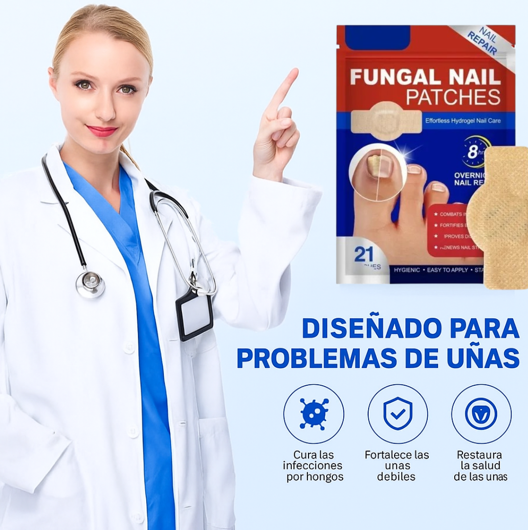NailHeal™ - Parches para hongos en las uñas