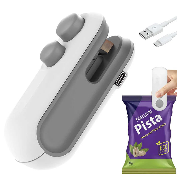MiniSeal® - Mini Sellador Recargable 2 en 1
