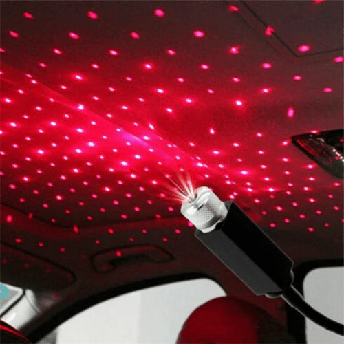 Proyector de Estrellas LED USB Star Night (Rojo)