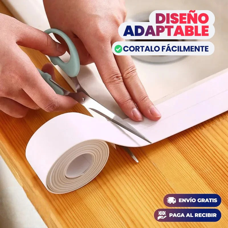 Cinta Selladora de PVC Impermeable 2x1 - 3,20m x 3cm