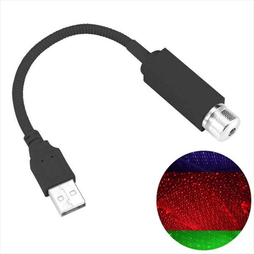 Proyector de Estrellas LED USB Star Night (Rojo)