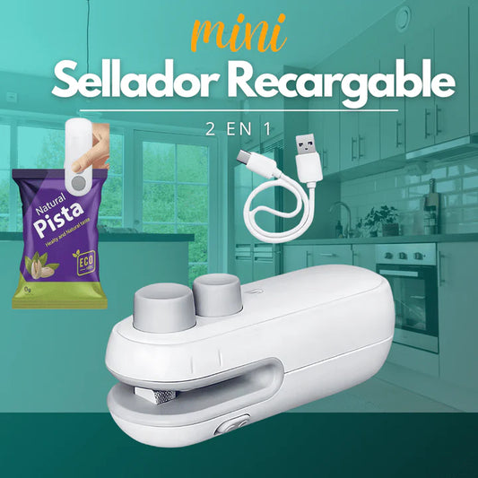 MiniSeal® - Mini Sellador Recargable 2 en 1